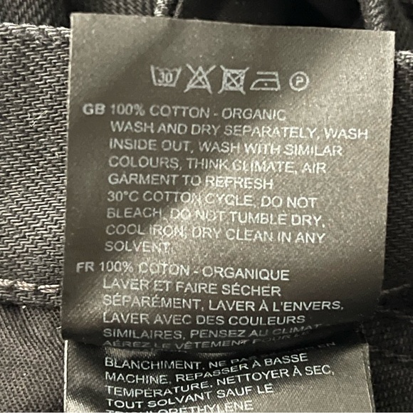 Toteme Cropped Kick Denim Jeans Size 24 NWT - Picture 7 of 7